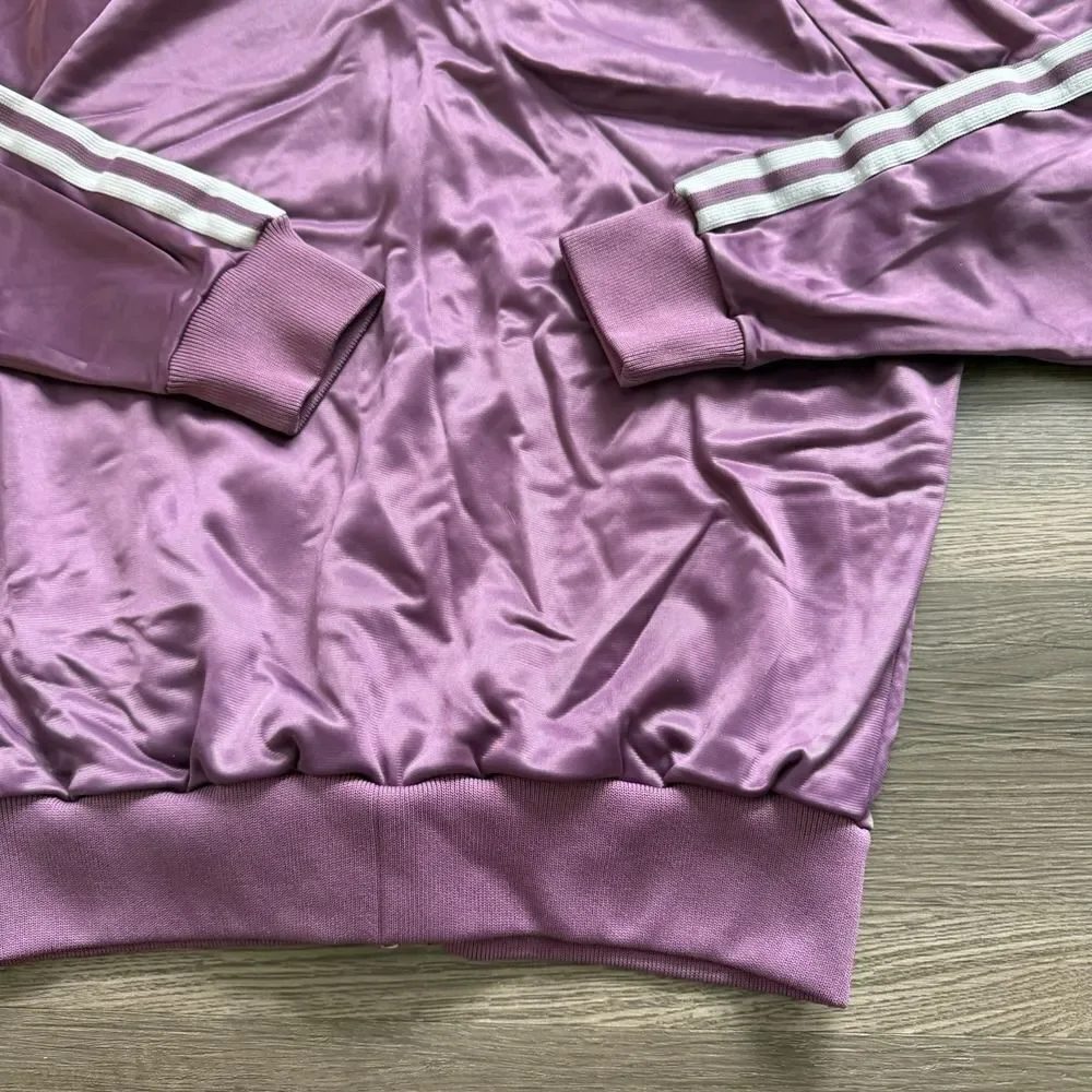 VTG‎ 80s Adidas ATP Keyrolan Track Jacket Men's M Plum Purple Trefoil RARE